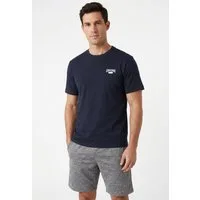 Converse T-Shirt RETRO ALL STAR T-SHIRT Kurzarm, mit Rundhalsausschnitt, aus Baumwolle und Polyester