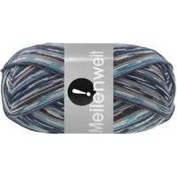 LANA GROSSA MEILENWEIT 100 g AKTION Häkelwolle, 420 m (hochwertige 4-fach Sockenwolle), 100 g