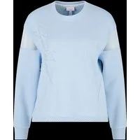Sportalm Kitzbühel Sweatshirt mit Netzeinsatz