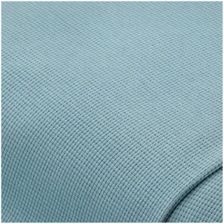 Baumwoll-Waffeljersey, hellblau