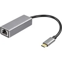 Maxtrack Ethernet Adapter USB-C auf RJ45 C545L Netzwerk-Adapter, vergoldete Steckkontakte