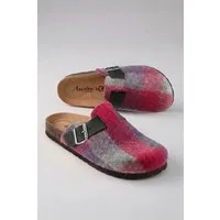Aniston SHOES Clog Schlupfschuh, Hausschuh mit verstellbarer Schnalle - NEUE KOLLEKTION