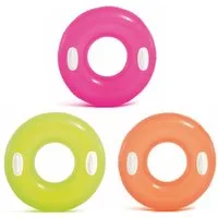 Intex Schwimmreifen Hi-Gloss-Tubes 76cm ab 8 Jahren zufällige Auswahl 59258NP