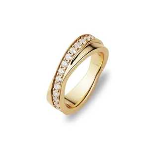 JETTE Damenring WRAPPED 89217330