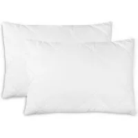 ZOLLNER Kopfkissen, Füllung: 100% Silikonisierte Polyesterhohlfaserbällchen, Spar-Set, 30 x 40 cm, 50% Polyester, 50% Baumwolle, vom Hotelwäschespezialisten