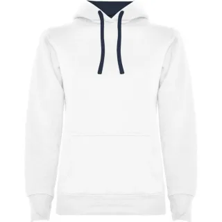 Roly - "Urban" Sweatshirt für Damen (Weiß/Marineblau)