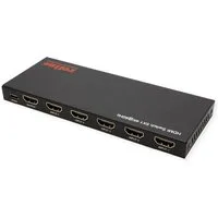 ROLINE 4K HDMI Switch, 5-fach Audio- & Video-Adapter, mit Fernbedienung
