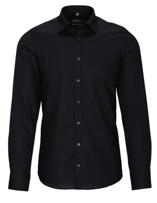 COMMANDER Finest Clothing - Cityhemd BODY FIT BÜGELFREI 900 68 black - Gr. - 44
