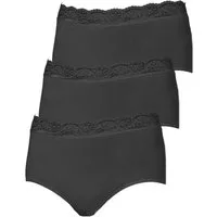 Nina Von C. Taillenslip 3er Pack Damen Taillenslip Slipboutique (Packung, 3-St) -