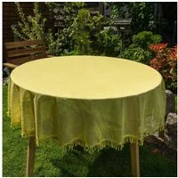 laro Tischdecke Gartentischdecke Wetterfest Rutschfest Rund