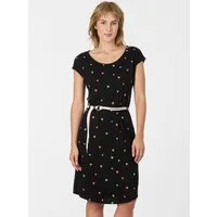 Ragwear Sommerkleid LILITHE PRINT (2-tlg) Baumwoll-Modal-Mix mit Eingrifftaschen und Gürtel
