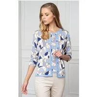 Passioni 2-in-1-Strickjacke Twinset mit Maritimen-Design