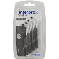 Interprox Interdentalbürsten plus x-maxi conical grau Interdentalbür. 4 St PZN 19262955