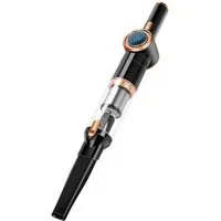 TurboTronic by Z-Line Handstaubsauger 15 kpa, 26 Min. Laufzeit, ultra-Leichtgewicht Boden Staubsauger, 90 W, beutellos, Akkustaubsauger mit Ladestation, Wandhalterung, Zubehörhalterung