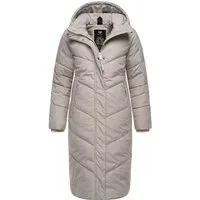 Ragwear Wintermantel Suminka Wasserdichter Damen Winter Steppmantel