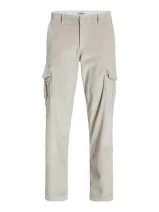 JACK&JONES - JPSTKANE JJBASIC CORDUROY CARGO JNR moonbeam - Gr. - 176