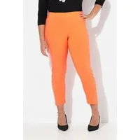 MIAMODA Schlupfhose Bengalin-Hose elastischer Slim Fit Metallic-Druck