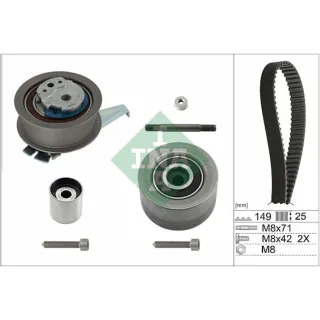 INA Zahnriemensatz Audi Cupra Seat Skoda VW 530083510 2,0