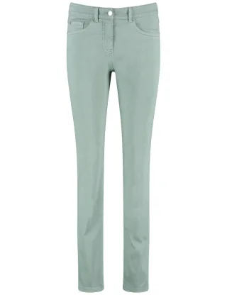 GERRY WEBER Edition - 5-Pocket Jeans - Sol:ine grün - Gr. - 44