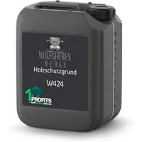 WO-WE Holzgrundierung – Grundierung für Holz innen & außen W424, 10L, lösemittelfrei, atmungsaktiv