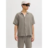 Jack & Jones Kurzarmhemd JORNANTUCKET DOUBLE CLOTH SHIRT SS EA26