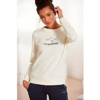KangaROOS Sweatshirt mit Kontrastfarbenem Logodruck, Loungewear