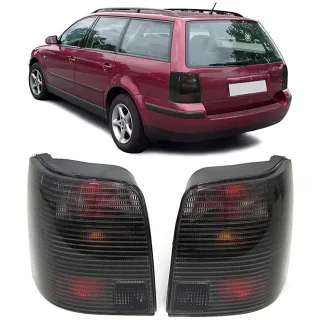 Rückleuchten Heckleuchten in Schwarz für VW Passat 3B B5 Variant Kombi ab 1996-08/2000