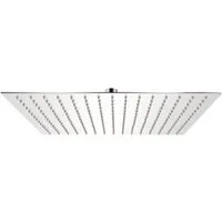 vidaXL Regenduschkopf Regenbrause Edelstahl 40x40 cm Quadratisch, (1-tlg)