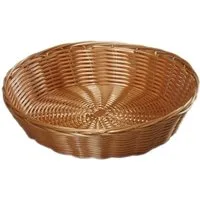 KESPER® Brotkorb Brotkorb, Kunststoffgeflecht, Ø 25 cm / Höhe: 6 cm 17830, (1-tlg)