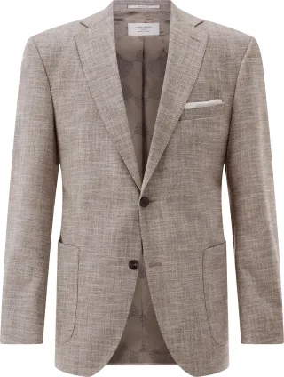 CARL GROSS BLACK LINE - CG Tate SV Sakko hellbraun - Gr. - 52