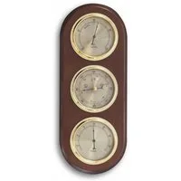 TFA Dostmann analog TFA 20.1064.03 aus Massivholz, Eiche Wetterstation
