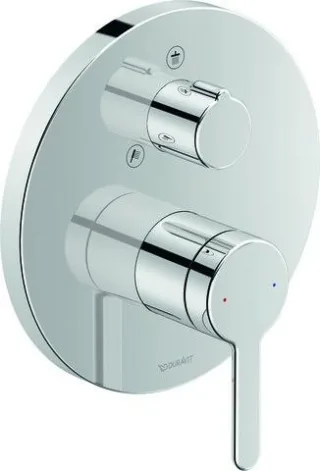 Duravit C.1 Einhebel-Brausemischer Unterputz Chrom Hochglanz 170x77x170 mm - C14210012010 C14210012010