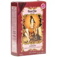 Henné Color Haarfarbe Henna Pulver - Mahagoni dunkel Auburn 100g