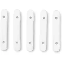 Deco-Raum Bleistäbchen Bleistreifen Lackiert Hochwertig, Vorhänge, (5-tlg), Beschwerung