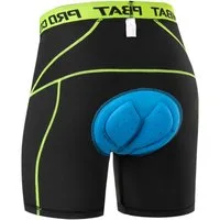 Blusmart Radlerhose Atmungsaktive Radunterwäsche für Damen und Herren (Mesh-Einsatz und Gel-Polsterung, Stoßdämpfende MTB-Radunterwäsche) Für Sport, Reiten, Fahrrad, Fahrrad, MTB