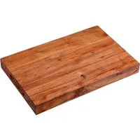 KESPER® Tranchierbrett Schneidebrett, Akazie, FSC, Massivholz, (1-St), mit Griffmulden