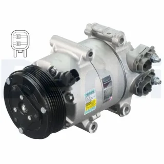 Delphi Klimakompressor Ford Fiesta 6 CS20323