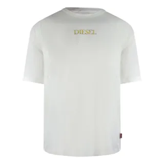 Diesel - T-Shirt für Herren, Baumwolle (Naturweiß)