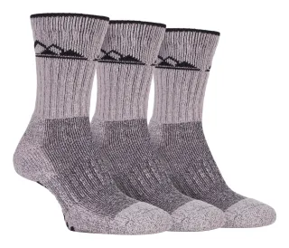 Storm Bloc 3 Paar Baumwollsocken mit schwerer Polsterung für Damen