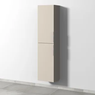 Sanipa 3way Hochschrank mit 2 Türen, Kaschmir-Matt UP0941U