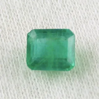 1,16 ct Grüner Smaragd Octagon Cut Edelstein als Schmuckstein