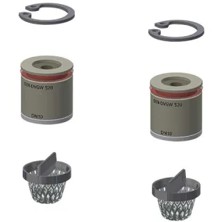 KWC Aquarotter Wartungsset, F5, Siebe, Dichtungen, Rückflussverhinderer, 2030060824, 2030060824 2030060824