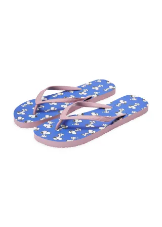 Coole Flip Flops mit Snoopy-Motiven blau - Gr. - one size