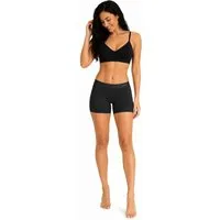 Rungassi Boxershorts 6er Pack Deluxe Damen Boxershort Slips Panty Hot Pants Hipster 3103 (Set bestehend aus 6 Slips)