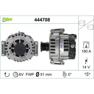 Valeo Lichtmaschine 180A Mercedes 444708