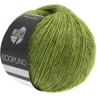 LANA GROSSA ECOPUNO Häkelwolle, 215 m (superweiches Ganzjahresgarn aus Baumwolle mit Merino und Baby Alpaka), 50 g