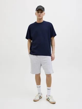 JACK&JONES - JPSTGORDON BRADLEY SWEAT SHORTS MID NOOS Grau - Gr. - XS