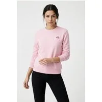 ONLY Sweatshirt ONLADELLE L/S O NECK UB CS SWT Baumwollmischung, regular fit, Rundhals