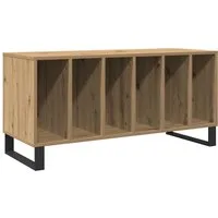 vidaXL Lowboard Schallplattenschrank Artisan-Eiche 100 x 38 x 48 cm (1 St)
