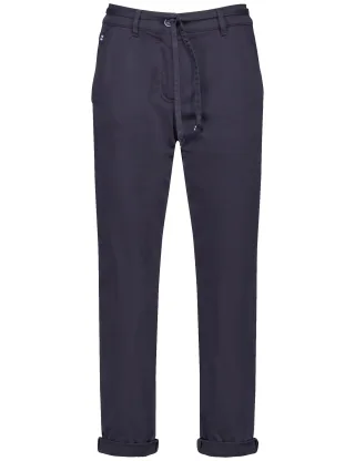 GERRY WEBER Edition - Nachhaltige Hose KES꞉SY CHINO navy - Gr. - 40R